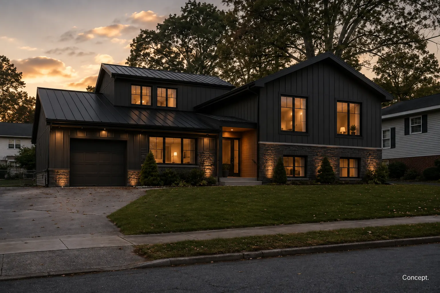 Dusk, 해질녘의 새로운 정면